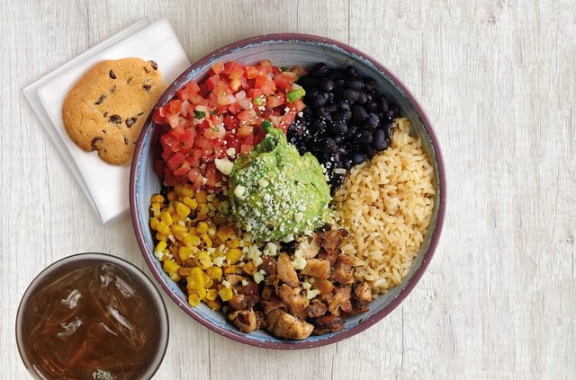 Wednesday: Burrito Bowl Combo.