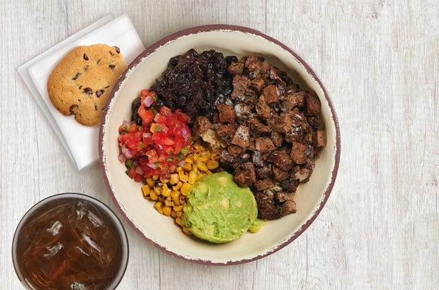 Monday: Steak Bowl Combo.