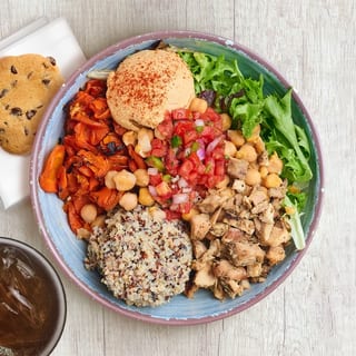 Friday: Chicken & Hummus Bowl Combo
