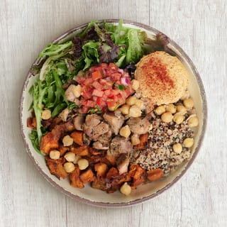 Chicken & Hummus Bowl